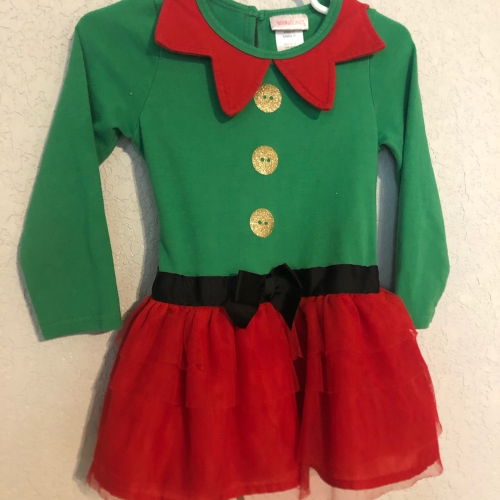 Adorable 3T elf shirt